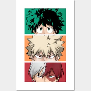 Boku no hero academia Posters and Art